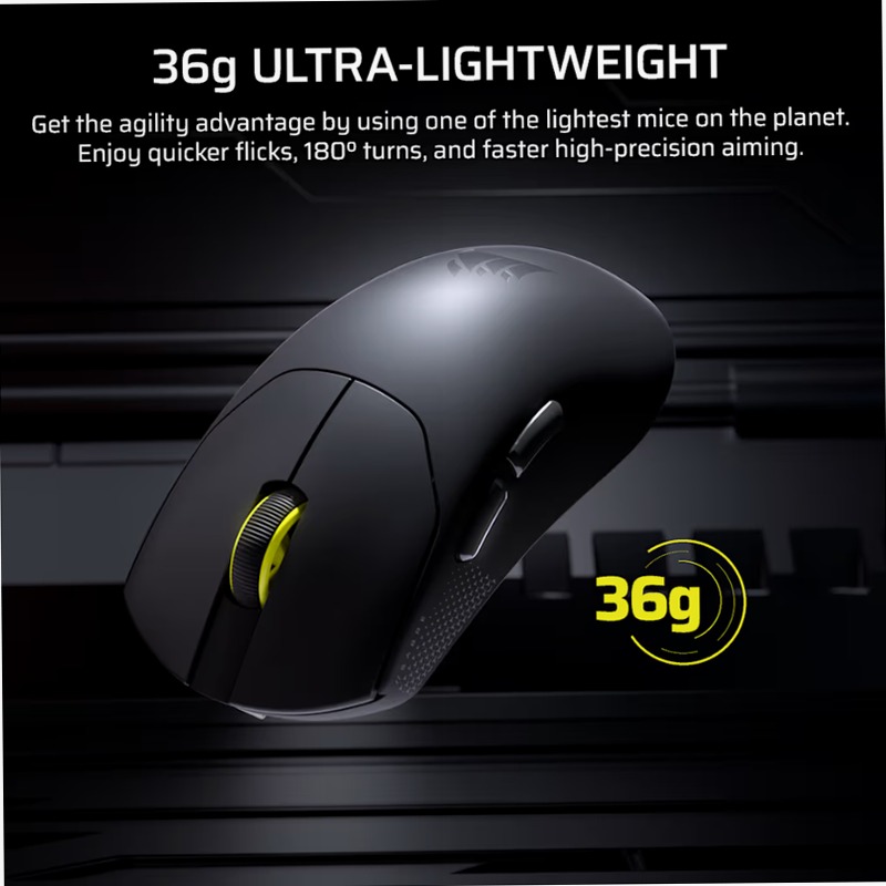 Mouse gaming SABRE v2 PRO ULTRALIGHT WIRELESS