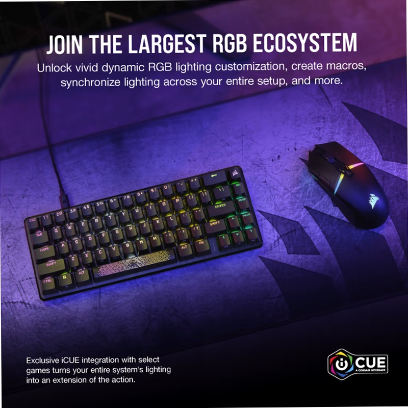 Tastiera Gaming K65 PRO MINI RGB