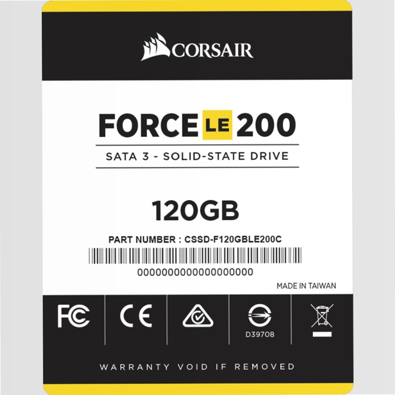 Force Series™ LE200 120GB SATA 3 6Gb/s SSD