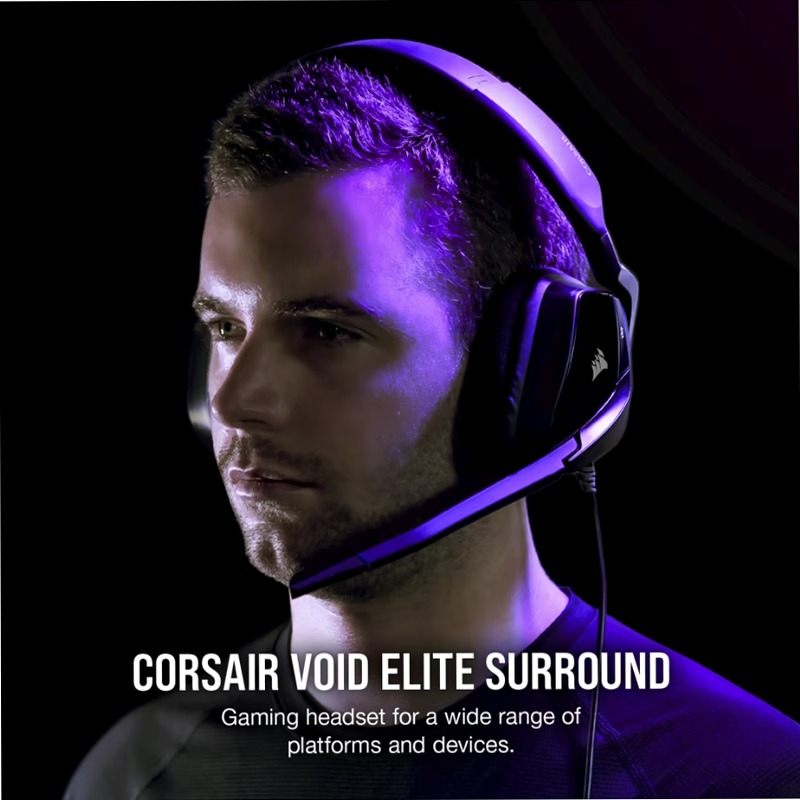 Cuffia Gaming Premium VOID ELITE SURROUND Nero