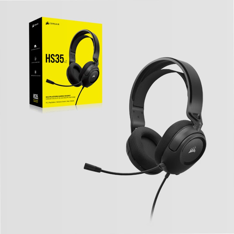 Cuffia Gaming HS35 v2 - Carbonio