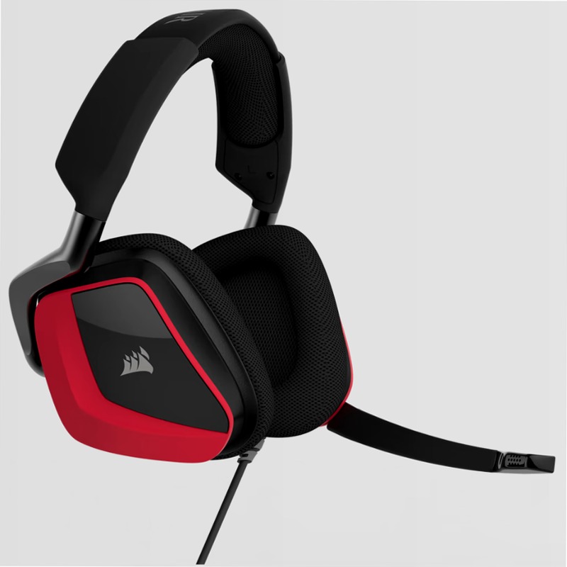 Cuffia Gaming Premium VOID PRO Surround - Rossa Rosso