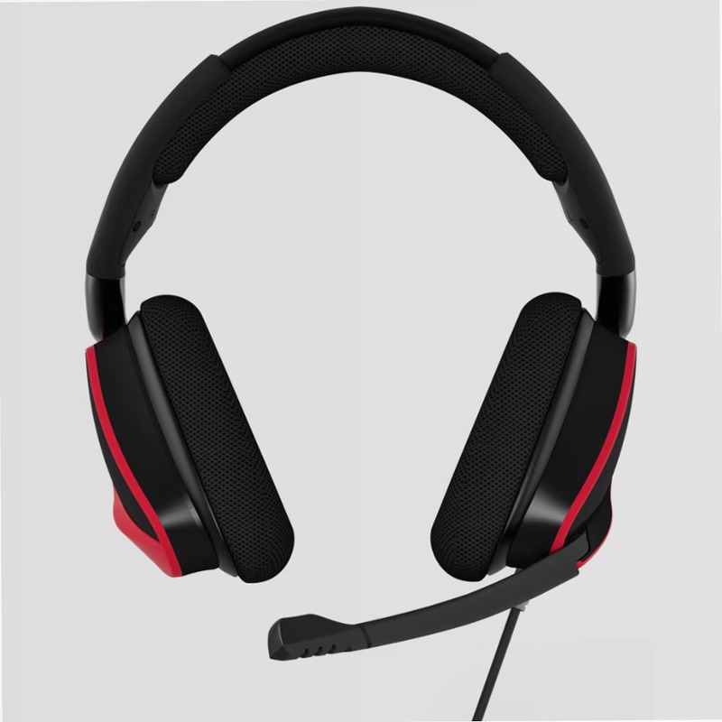 Cuffia Gaming Premium VOID PRO Surround - Rossa Rosso