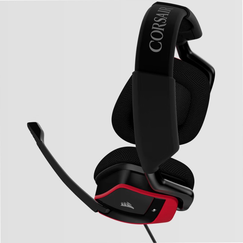 Cuffia Gaming Premium VOID PRO Surround - Rossa Rosso