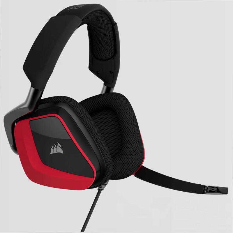 Cuffia Gaming Premium VOID PRO Surround - Rossa Rosso