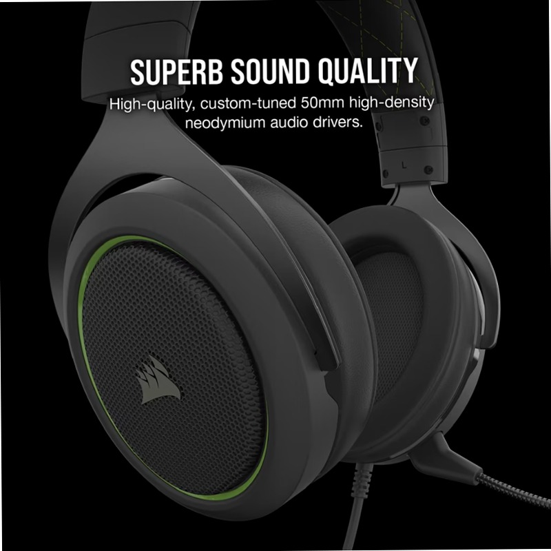 Cuffia Gaming HS50 PRO STEREO - Verde