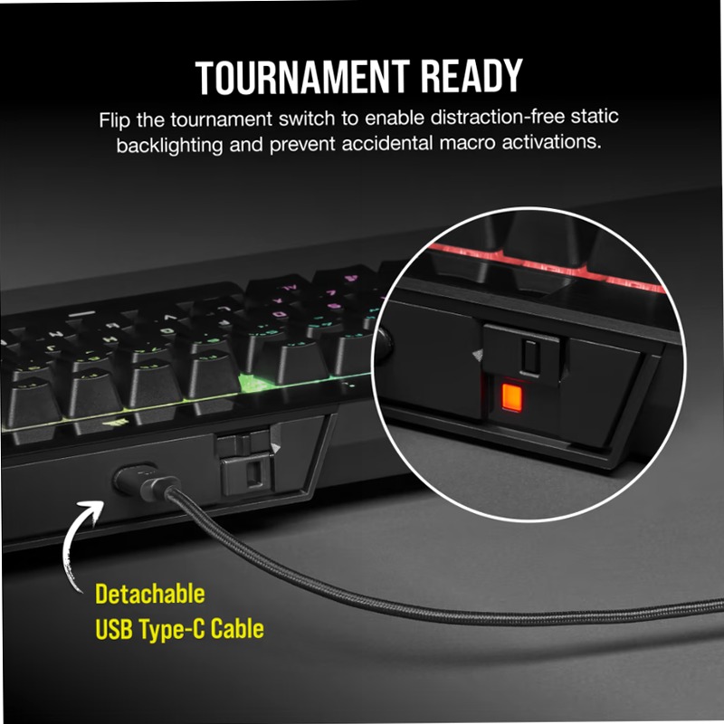 Tastiera Gaming K70 RGB TKL CHAMPION SERIES