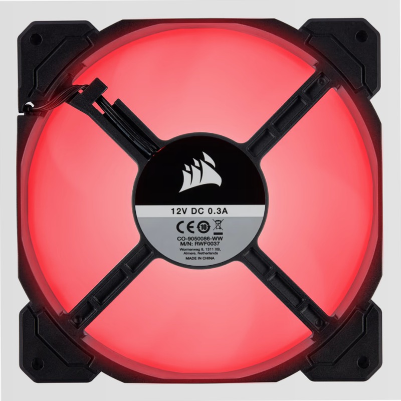 Ventola AF140 LED (2018) rossa da 140 mm 140mm