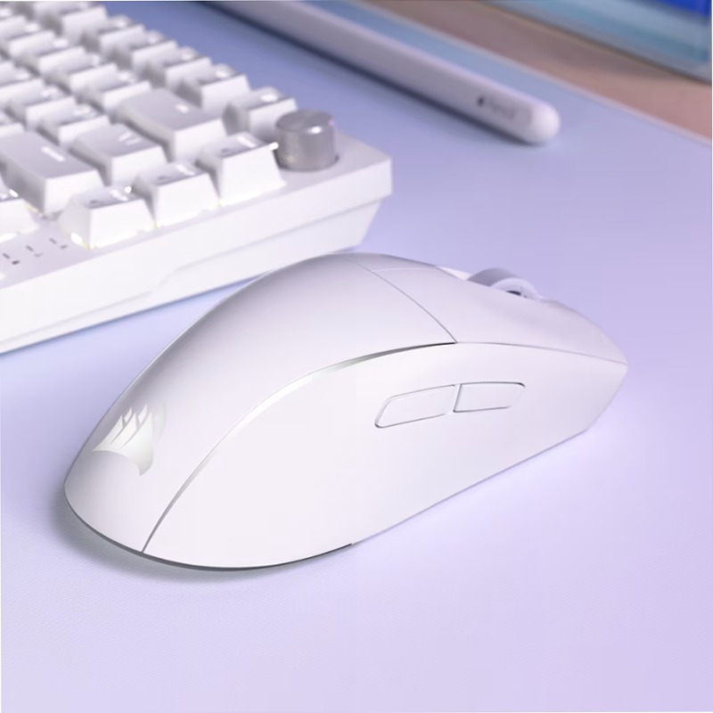 Mouse da gioco Apple RGB leggero M75 WIRELESS – Bianco ghiaccio