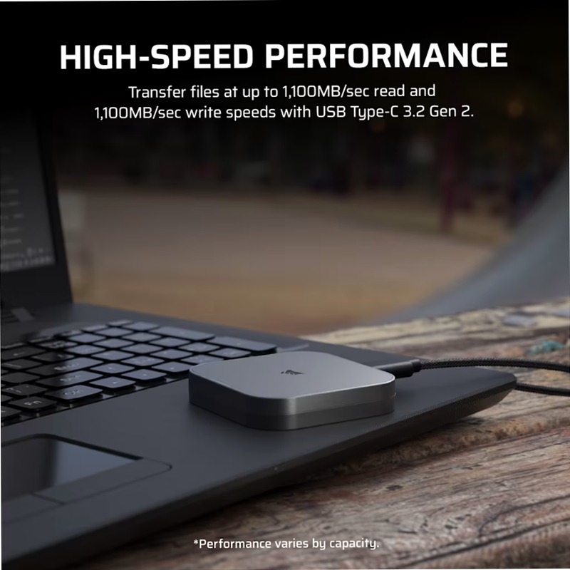SSD esterno USB Type-C EX300U da 2 TB USB 3.2