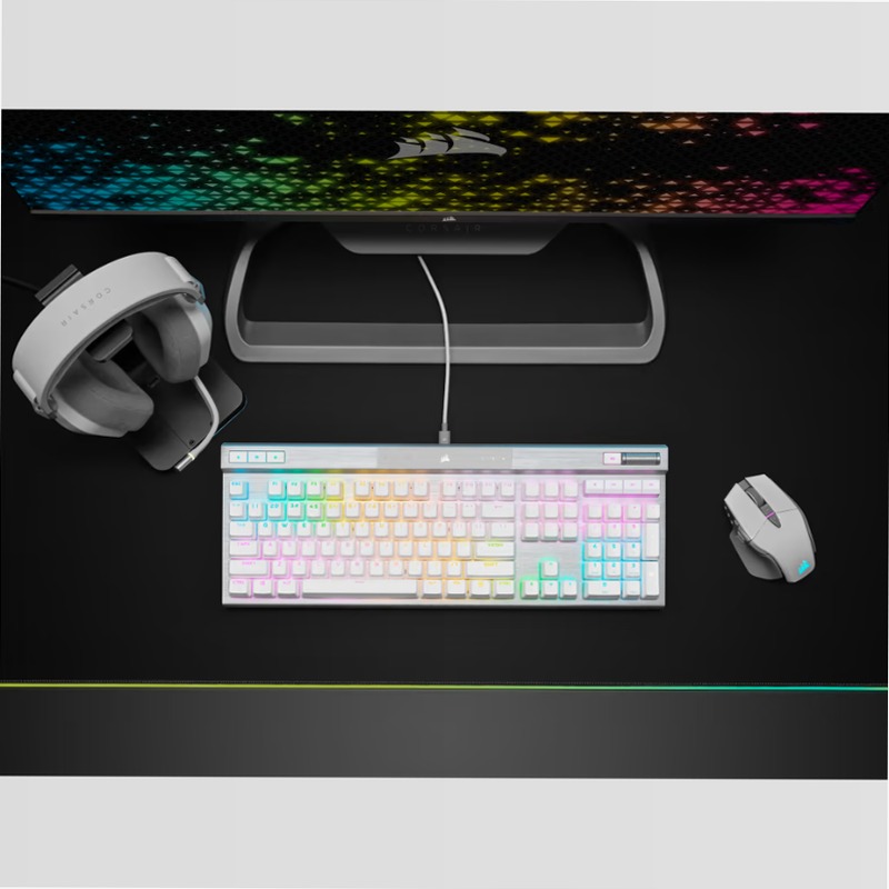 Tastiera Gaming K70 PRO RGB - Bianca