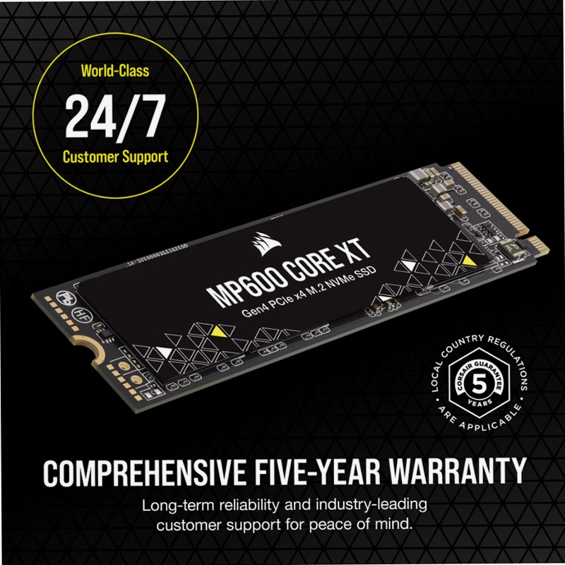 Unità SSD MP600 CORE XT M.2 NVMe PCIe 4.0 x4 da 1 TB
