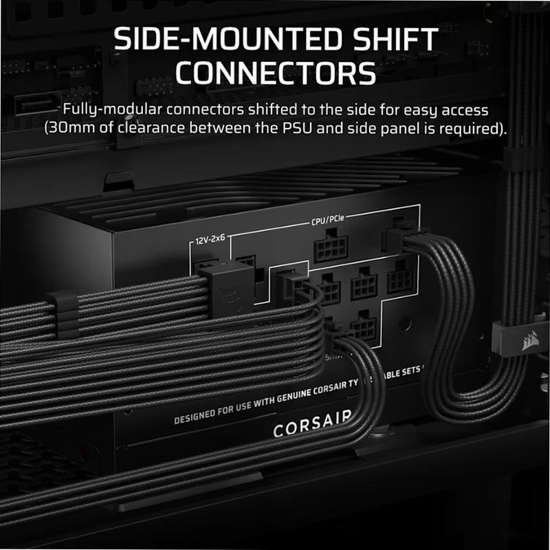Alimentatore ATX interamente modulare RM1000x SHIFT (UE)
