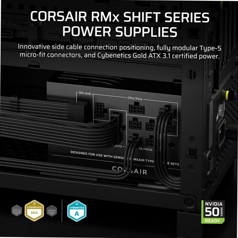 Alimentatore ATX interamente modulare RM1000x SHIFT (UE)