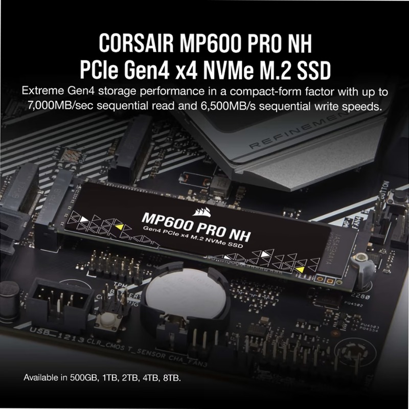 Unità SSD SDD MP600 PRO NH 500 GB PCIe 4.0 NVMe
