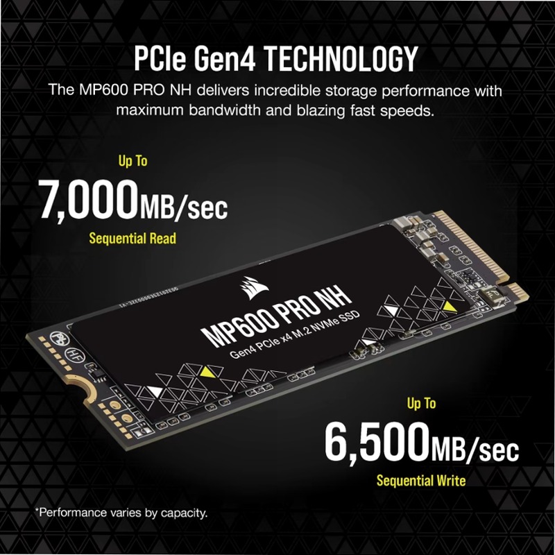 Unità SSD SDD MP600 PRO NH 500 GB PCIe 4.0 NVMe