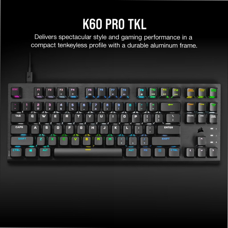 Tastiera gaming K60 PRO TKL RGB