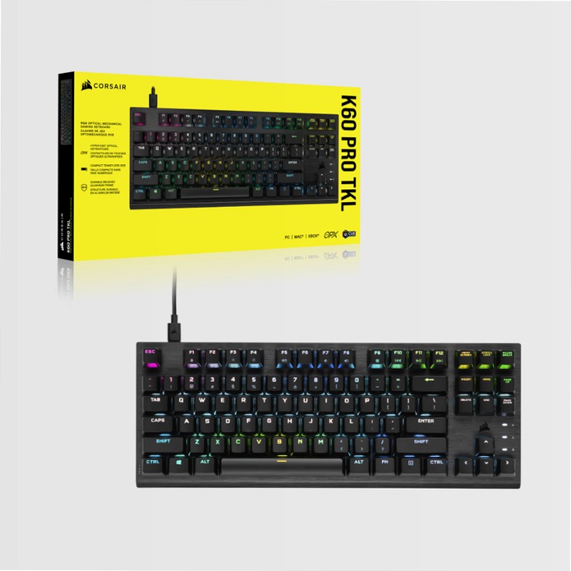 Tastiera gaming K60 PRO TKL RGB