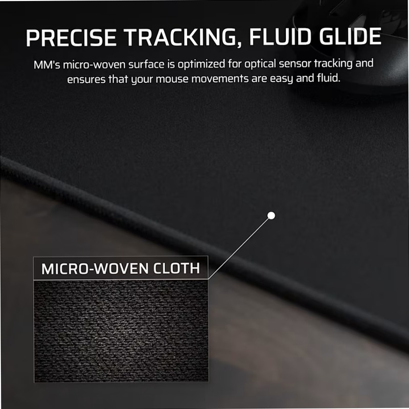 Mouse pad gaming CORSAIR MM - Medio, nero Tessuto