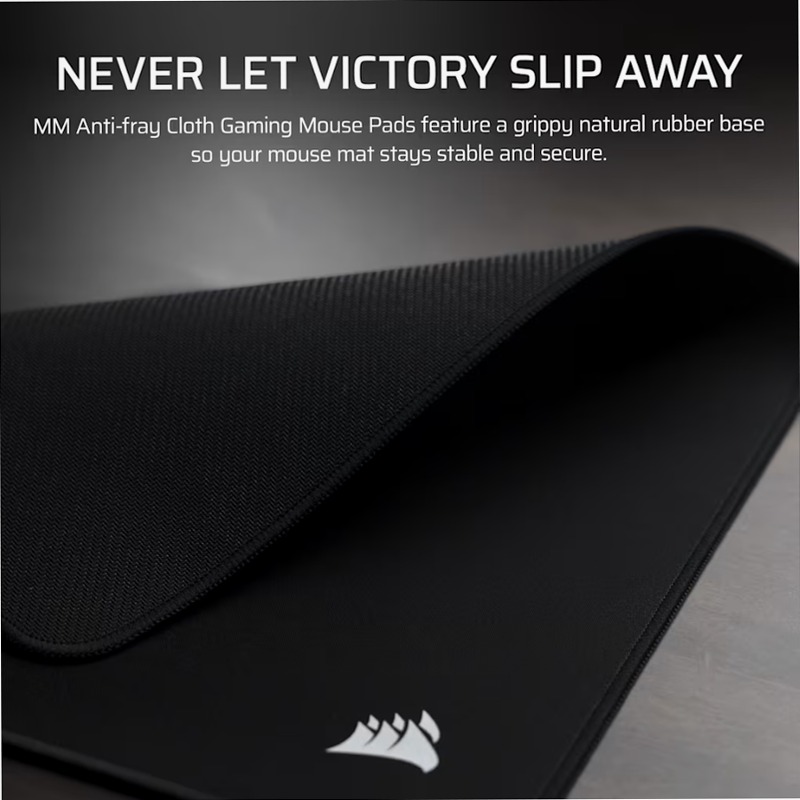 Mouse pad gaming CORSAIR MM - Medio, nero Tessuto
