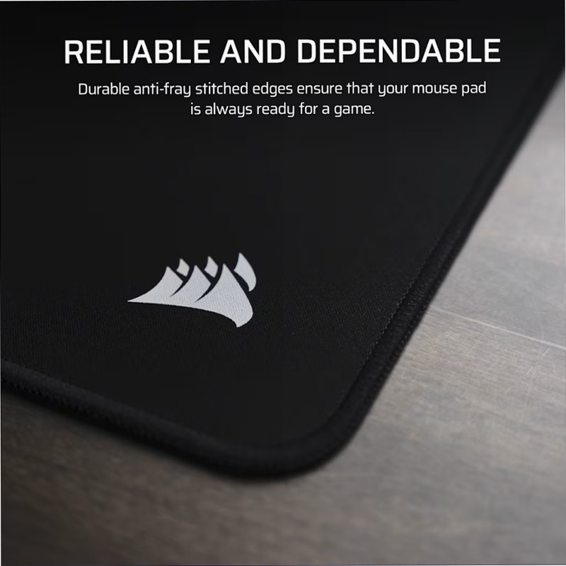 Mouse pad gaming CORSAIR MM - Medio, nero Tessuto