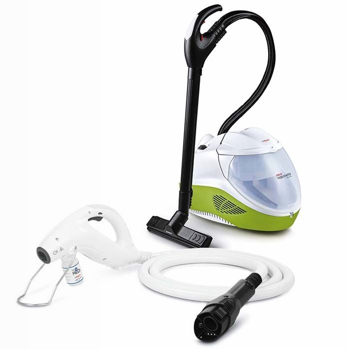 Polti Vaporetto Lecoaspira FAV80_Turbo Intelligence + Polti Sani System Gun per Vaporetto Lecoaspira