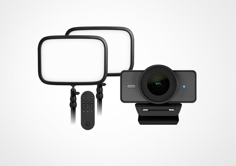 Facecam 4K (Carbon) e 2x Key Light Pacchetto