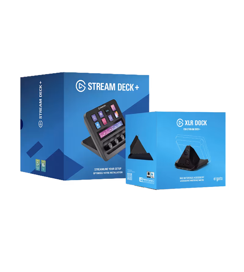 Stream Deck + and XLR Dock MK.2 Bundle
