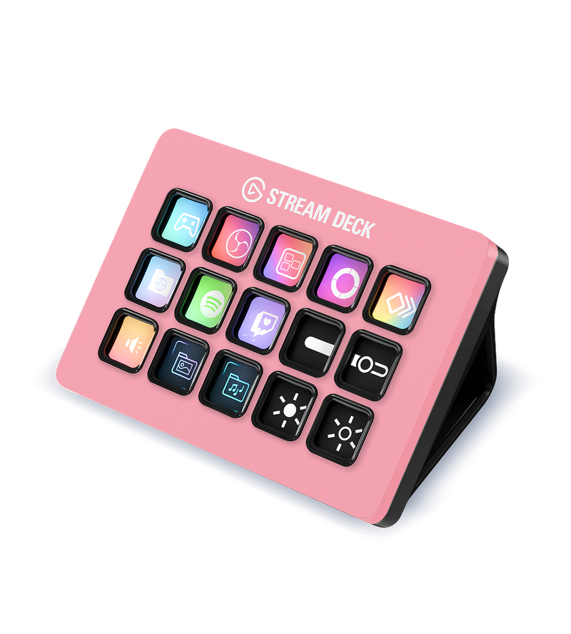 Stream Deck Petalo Rosa
