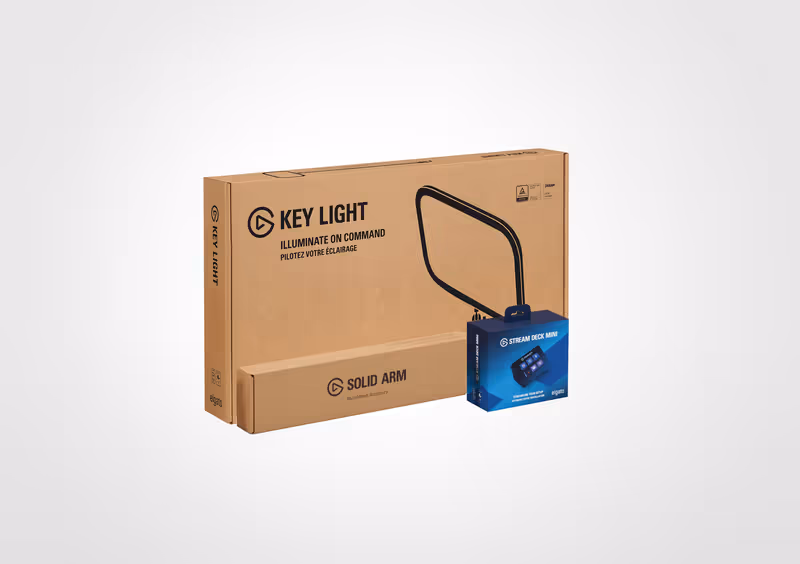 Key Light Solo Bundle - Solid Control Mini