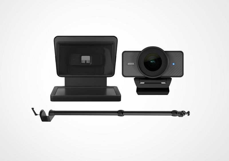 Facecam 4K (Carbon), Prompter e Master Mount L Pacchetto