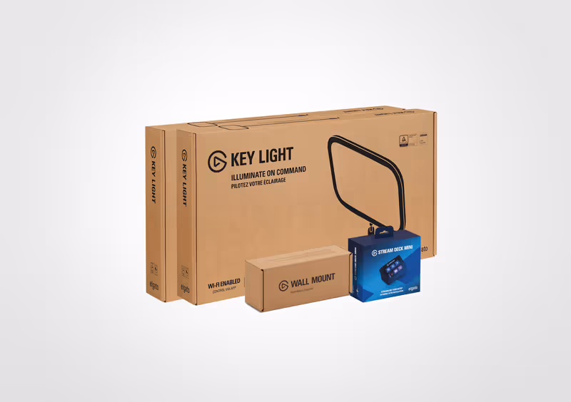 Key Light Duo Bundle - Wall Control Mini