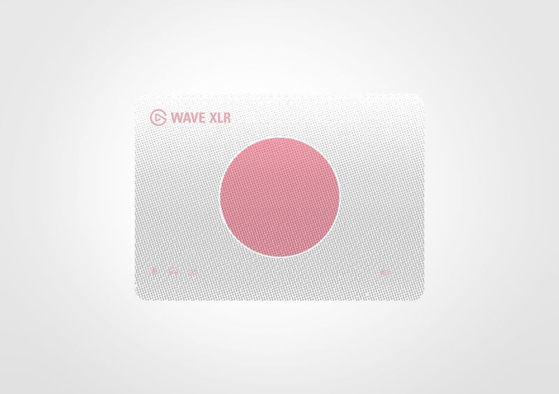 Wave XLR MK.1 Plain Grain Pink Faceplate