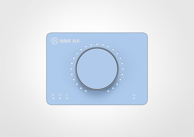 Wave XLR MK.1 Glacier Ice Faceplate