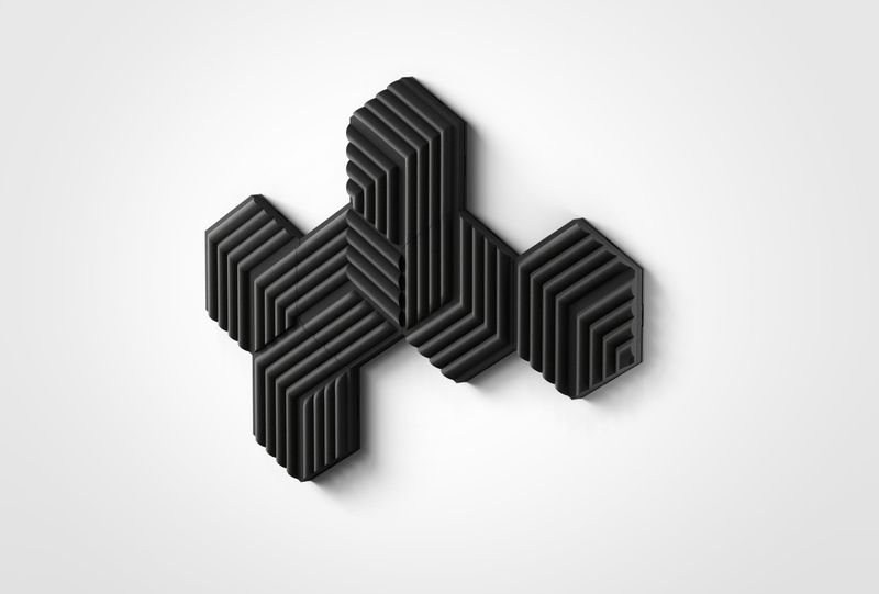 Wave Panels Starter Set - Nero