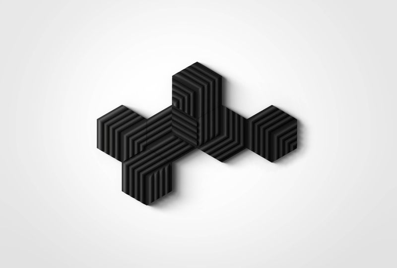 Wave Panels Starter Set - Nero