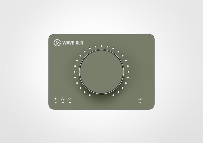 Wave XLR MK.1 Forest Green Faceplate
