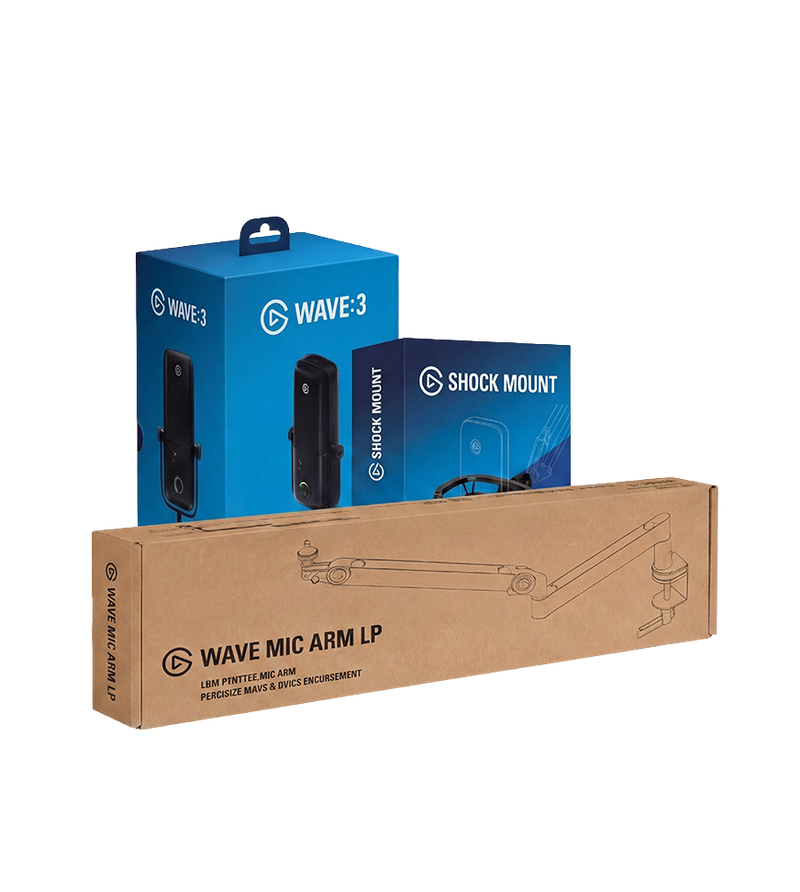 Wave Mic Bundle with Low-Profile Arm