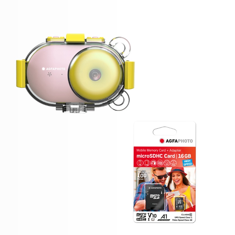 Pack Photo Enfant AgfaPhoto Realikids Cam Waterproof