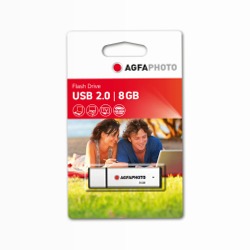 Chiave USB 2.0 AgfaPhoto - 8GB - Dati sicuri