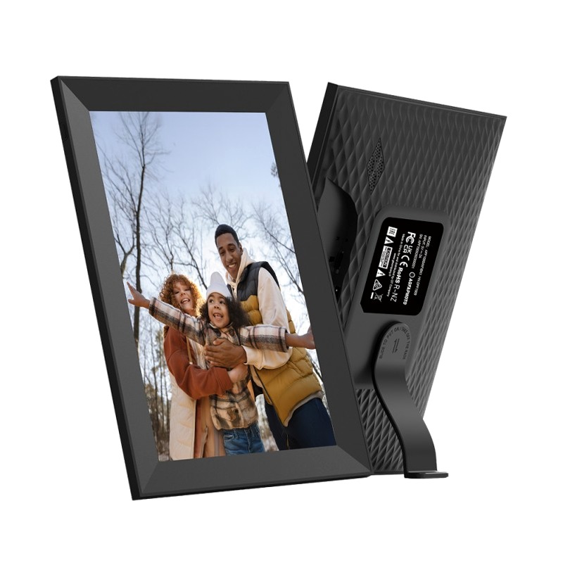 AgfaPhoto Realiview APF1000 Wi-Fi ONE – Cornice fotografica digitale da 10'' Touch, Wi-Fi, Framéo, Foto e Video