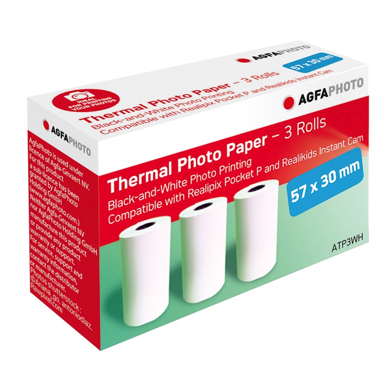 Cartuccia per Stampante Termica AgfaPhoto ATP3WH