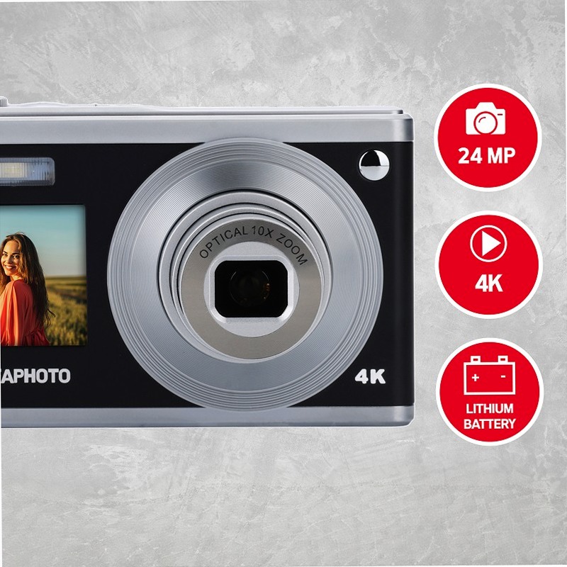 copy of Fotocamera Digitale - AgfaPhoto Realishot DC9200 - Zoom ottico 10X