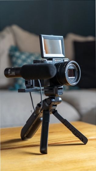 AgfaPhoto telecamera per vlogging: video professionale