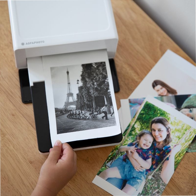 Stampante Fotografica Portatile AgfaPhoto Realipix MOMENTS - Bianco 10ppm