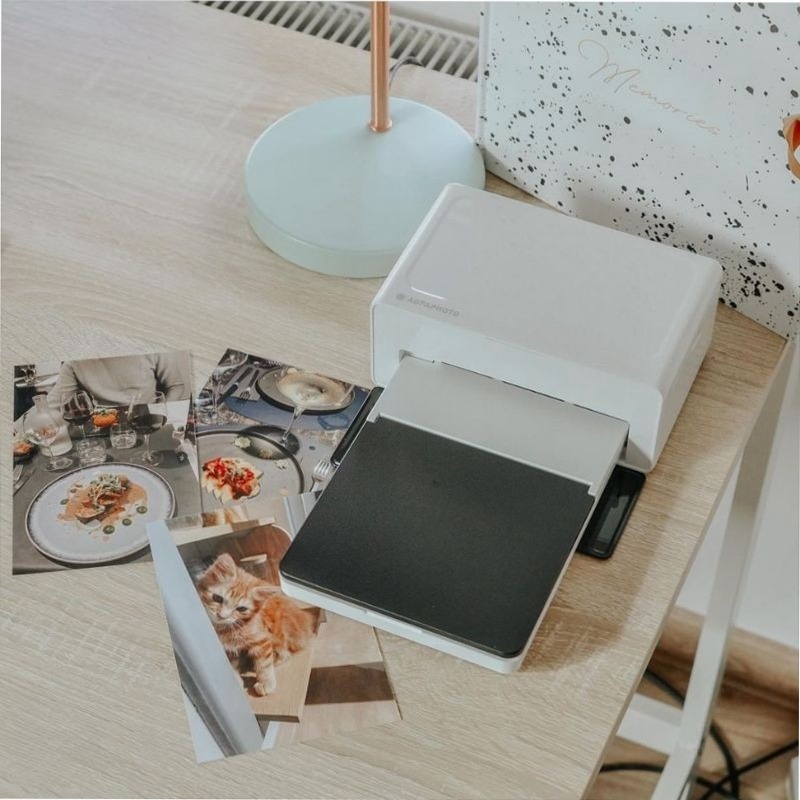 Stampante Fotografica Portatile AgfaPhoto Realipix MOMENTS - Bianco 10ppm