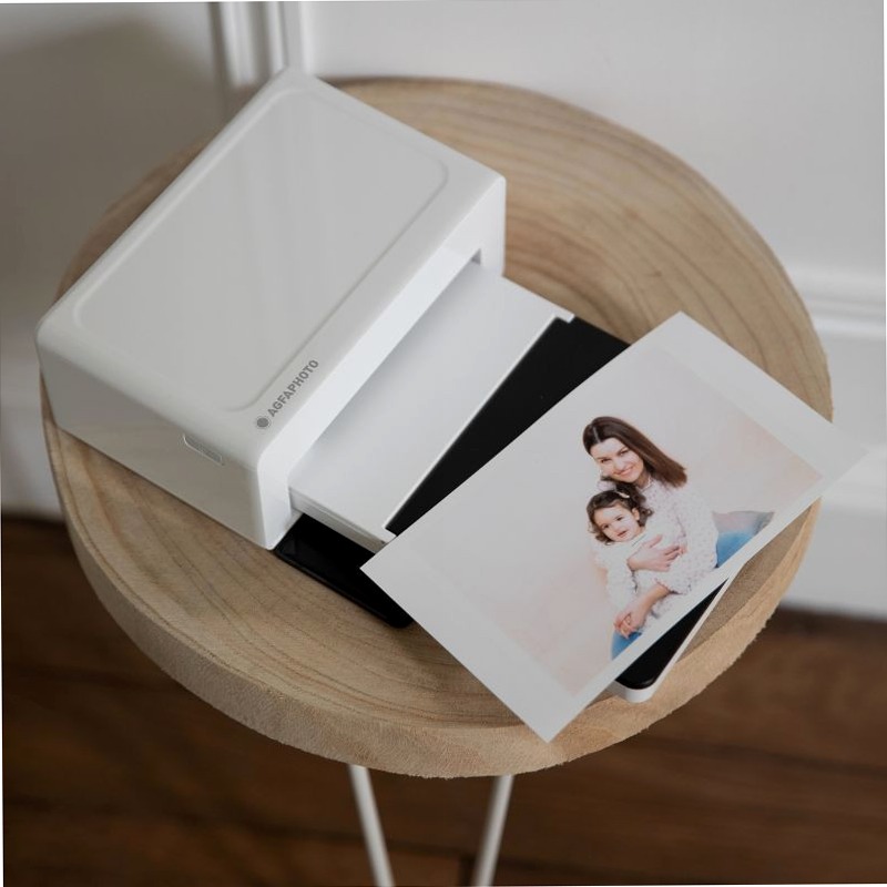 Stampante Fotografica Portatile AgfaPhoto Realipix MOMENTS - Bianco 10ppm