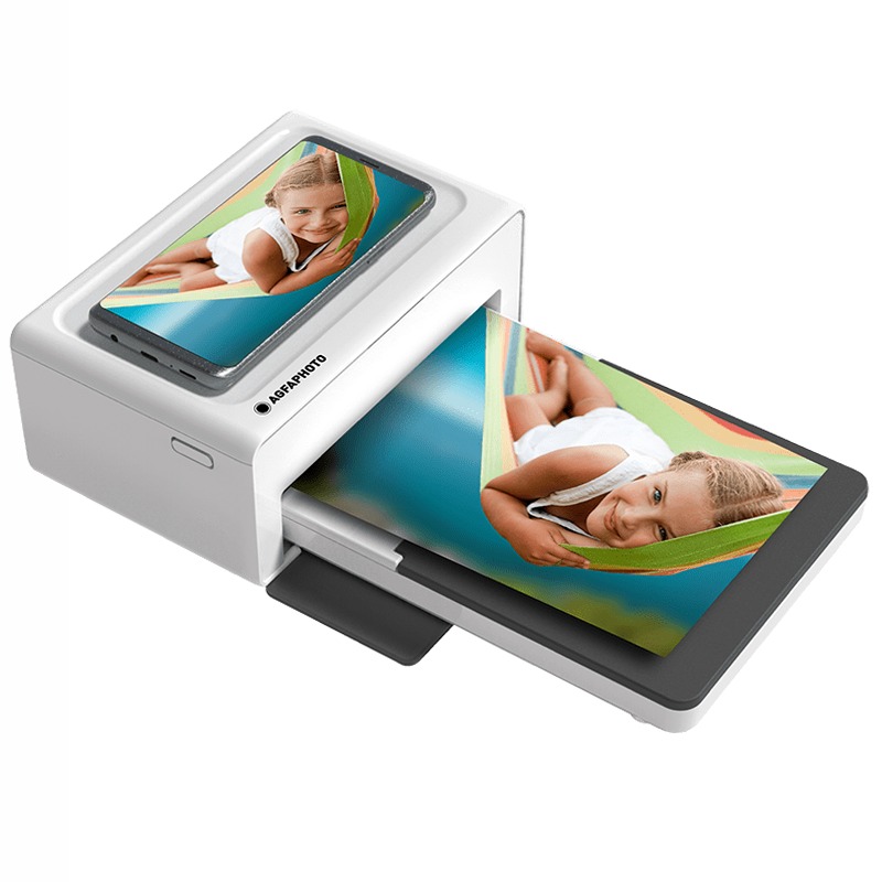 Stampante Fotografica Portatile AgfaPhoto Realipix MOMENTS - Bianco 10ppm
