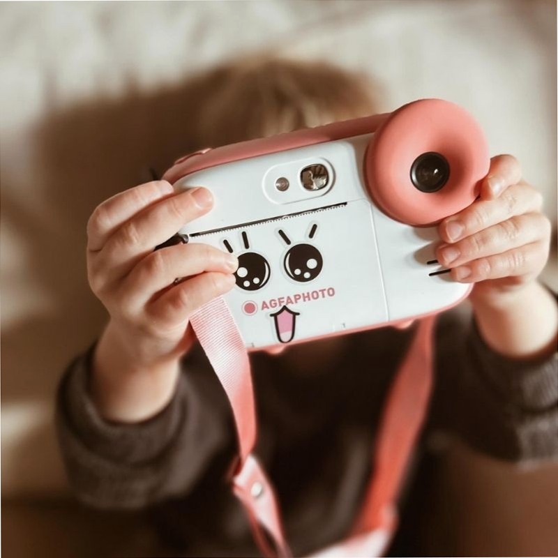 Fotocamera Instant Cam AgfaPhoto Realikids Bianco