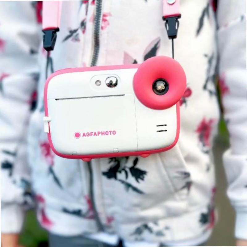 Fotocamera Instant Cam AgfaPhoto Realikids Bianco